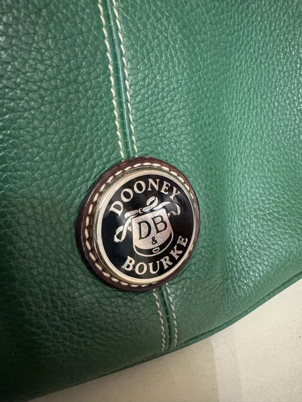 Dooney & Bourke pebbled green
